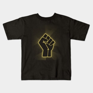 Black Lives Matter Fist Kids T-Shirt